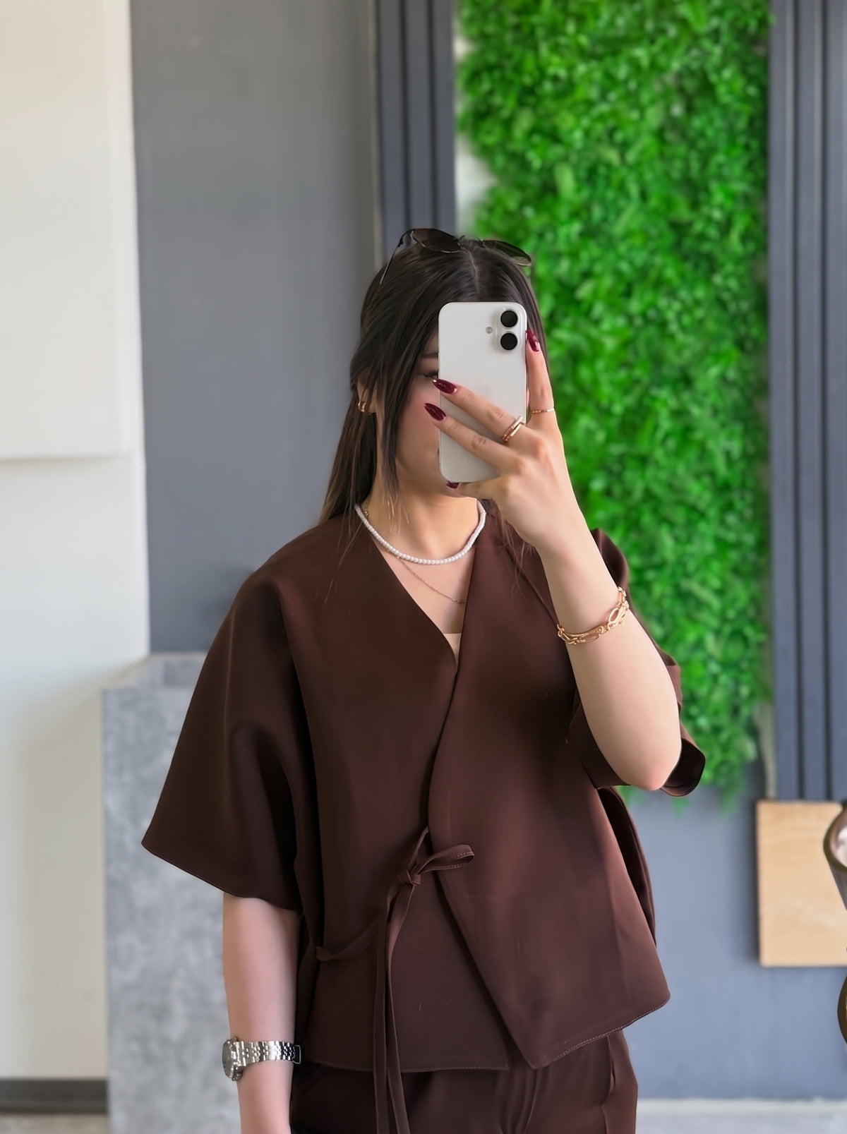 Ensemble Kimono Chocolat